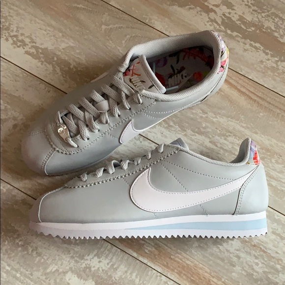 NWT Nike Cortez pure platinum floral - Picture 8 of 10